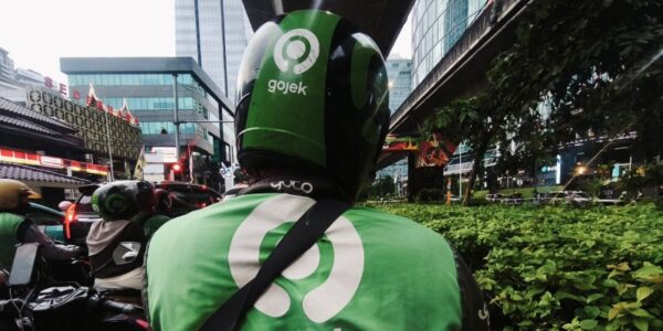 Direktur Utama GoTo Hans Patuwo (Foto Pengemudi ojek online Gojek