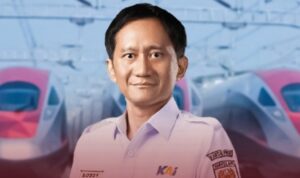 Direktur Utama PT Kereta Api Indonesia Bobby Rasyidin