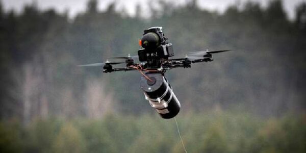 Drone Fiber Optik (Foto AFP)