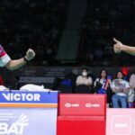 Ganda Putra Bulu Tangkis Indonesia Leo Rolly Carnando Daniel Marthin (Foto Arsip BNI)