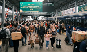 Ledakan Arus Mudik 2026: Kemenhub Prediksi 143,91 Juta Orang Pulang Kampung Gemini Generated Image kkk