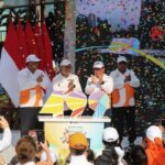 Gubernur DKI Jakarta Pramono Anung resmi membuka Pencanangan Hari Ulang Tahun (HUT) ke Kota Jakarta di Plaza Festival Pedestrian Jalan H R Rasuna Said Kuningan Jakarta Selatan (Foto Berita Jakarta)