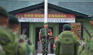 Danrem 174/ATW: Dalam Melaksanakan Tugas Personel Satgas Harus Menjadi Prajurit Anim Ti Waninggap
