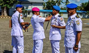 Komandan Lantamal IX Pimpin Serahterima Empat Jabatan Strategis Lantamal IXÂ