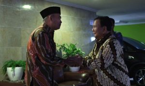 Menhan Prabowo Silaturahmi Ke Menko Mahfud MD Dan Muhadjir Effendy