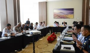 Bakamla RI Bersama Delegasi TPOM Malaysia Adakan Rapat Koordinasi di Batam