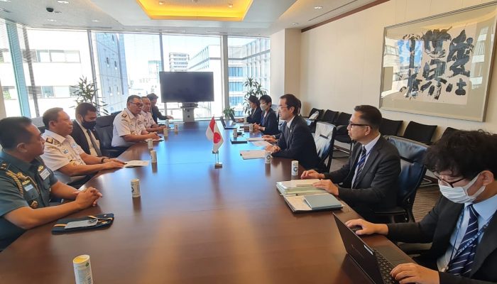 Teruskan Hubungan Baik, Kepala Bakamla RI Courtesy Call Dengan JICA