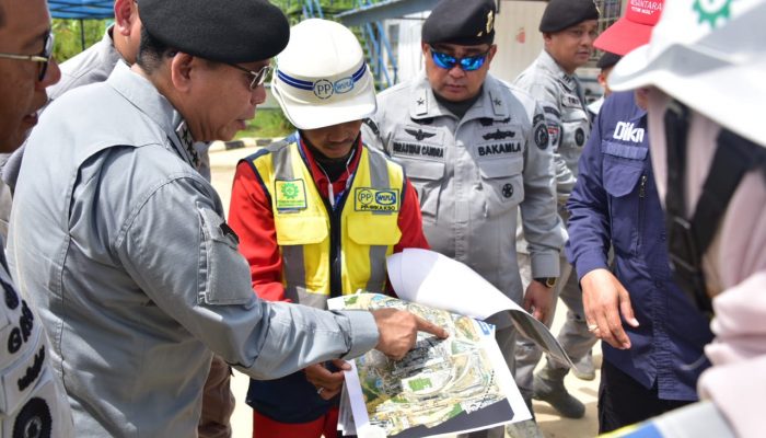 Kepala Bakamla RI Tinjau Lahan di IKN Nusantara