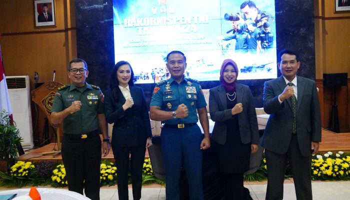 Puspen TNI Gelar Rakornispen Tahun 2024: “Soliditas Jajaran Penerangan TNI Siap Mewujudkan TNI Prima Menuju Indonesia Maju”