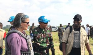 Satgas Indo RDB XXXIX-F Monusco Terima Kunjungan Deputy DSRSG