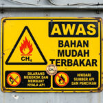 Ilustrasi Bahaya Gas Metana (Sumber Gemini Generated Image)