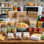 Ilustrasi Ultra Processed Food (Sumber Gemini Generated Image)