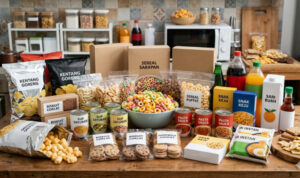 Ilustrasi Ultra Processed Food (Sumber Gemini Generated Image) Ilustrasi Ultra Processed Food (Sumber Gemini Generated Image)
