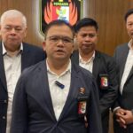 Jajaran Pengprov Perbakin DKI Jakarta usai Pelantikan di Lapangan Tembak Senayan Sabtu Mei