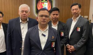 Jajaran Pengprov Perbakin DKI Jakarta usai Pelantikan di Lapangan Tembak Senayan Sabtu Mei