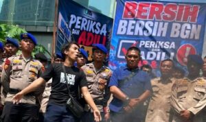Jaringan Muda Indonesia (JMI) dalam aksi unjuk rasa di Kantor Badan Gizi Nasional (BGN) Jakarta Kamis Mei (Foto Istimewa) Jaringan Muda Indonesia (JMI) dalam aksi unjuk rasa di Kantor Badan Gizi Nasional (BGN) Jakarta Kamis Mei (Foto Istimewa)