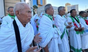 Jemaah haji Indonesia (Foto Kemenhaj)