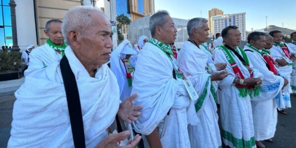 Jemaah haji Indonesia (Foto Kemenhaj)