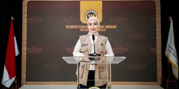 Jurubicara Kemenhaj Maria Assegaff (Foto Kemenhaj)