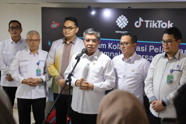 Kemnaker Gandeng TikTok Perkuat Talenta Ekonomi Digital dan Buka Peluang Kerja Baru