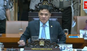 Ketua Komisi III DPR Habiburrokhman (Foto Repro YouTube DPR)