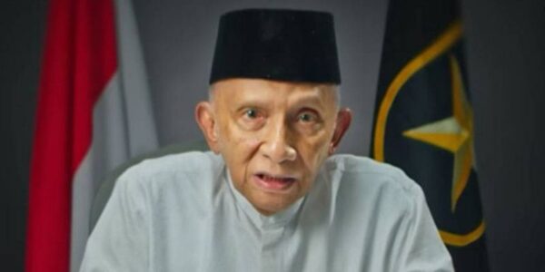 Ketua Majelis Syura Partai Ummat Amien Rais (Foto Istimewa)
