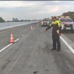 Lokasi kecelakaan mobil anggota DPR RI di Tol Paspro (Dok Istimewa)