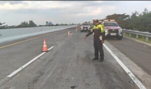 Lokasi kecelakaan mobil anggota DPR RI di Tol Paspro (Dok Istimewa)