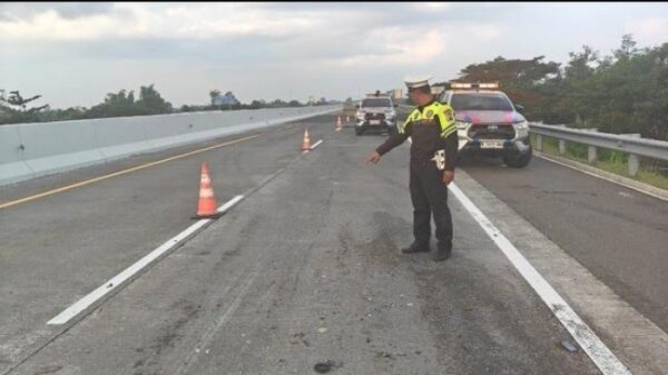 Lokasi kecelakaan mobil anggota DPR RI di Tol Paspro (Dok Istimewa)