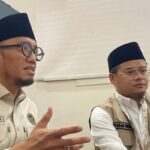 Menteri Haji dan Umrah Mochamad Irfan Yusuf dan Wakil Menteri Dahnil Anzar Simanjuntak (Foto Kemenhaj)