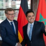 Menteri Luar Negeri Jerman Johann Wadephul dan Menteri Luar Negeri Maroko Nasser Bourita (Foto MWN)