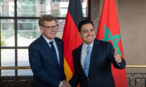 Menteri Luar Negeri Jerman Johann Wadephul dan Menteri Luar Negeri Maroko Nasser Bourita (Foto MWN) Menteri Luar Negeri Jerman Johann Wadephul dan Menteri Luar Negeri Maroko Nasser Bourita (Foto MWN)