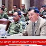 Menteri Pertahanan (Menhan) Sjafrie Sjamsoeddin (Jas Cream) (Tangkapan layar dari YouTube DPR)