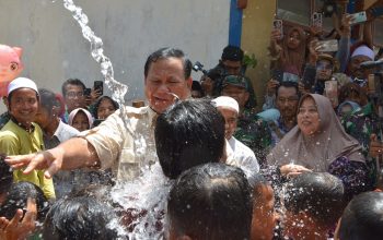 Menhan Prabowo Resmikan 12 Sumber Titik Air di Pamekasan Madura, Jawa Timur  