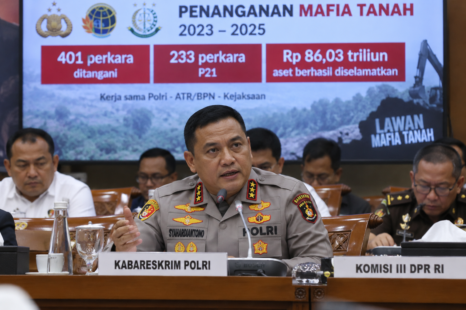 Paparan Resmi Pemberantasan Mafia Tanah