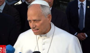 Paus Leo XIV (Tangkapan layar RMOL dari siaran YouTube Vatican News)