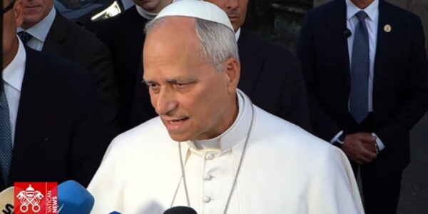 Paus Leo XIV (Tangkapan layar RMOL dari siaran YouTube Vatican News)