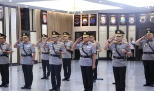 Pelantikan dan Sertijab pejabat utama Mabes Polri dan Kapolda (Foto Dok Humas Polri)