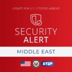 Pemerintah Amerika Serikat larang warganya bepergian ke sejumlah negara Timur Tengah (Foto Unggahan akun X @TravelGov)