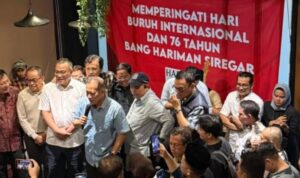Ratusan Aktivis dan Pejabat Negara Peringati May Day 2026, Soroti Peran Buruh dalam Pembangunan Nasional Peringatan May Day oleh ratusan aktivis lintas generasi bersama tokoh nasional serta sejumlah pejabat penting pemerintahan di Jakarta Jumat Mei (Foto Istimewa)