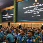 Perwira TNI Polri di Seskoad Bandung (Foto Biro Pers Sekretariat Presiden)