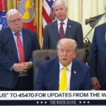 Presiden AS Donald Trump (Tangkapan layar RMOL dari siaran YouTube White House)