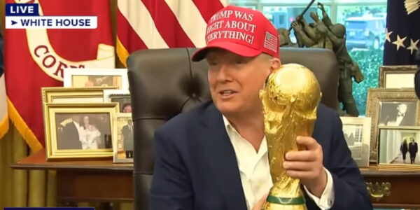 Presiden AS Donald Trump (Tangkapan layar ] dari siaran YouTube ABC)