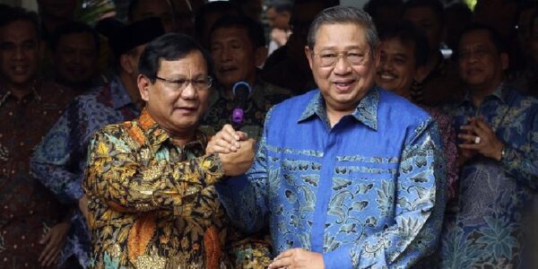 Presiden Prabowo Subianto dan Mantan Presiden SBY (Foto Partai Demokrat)