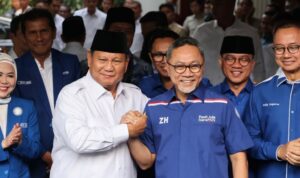 Presiden Prabowo Subianto dan Zulkifli Hasan (Foto Dokumen situs gerindrabali)