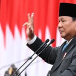 Presiden Prabowo Subianto di Gedung Nusantara MPR:DPR:DPD Jakarta pada Rabu Mei (Foto Sekretariat Presiden)