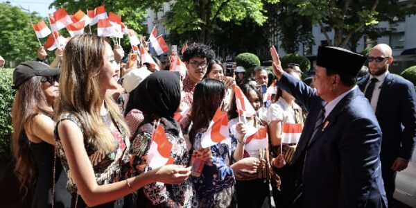 Presiden Prabowo Subianto di Paris Prancis (Foto Biro Pers Sekretariat Presiden)
