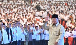 Presiden Prabowo Subianto di Sentul International Convention Center (SICC) Kabupaten Bogor Rabu Juni (Foto Biro Pers Media dan Informasi Sekretariat Presiden)
