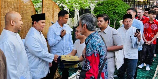 Presiden Prabowo Subianto merayakan Iduladha H di Prancis (Foto Biro Pers Media dan Informasi Sekretariat Presiden)