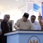 Presiden Prabowo Subianto saat meresmikan Museum Marsinah (Foto YouTube Setpres)